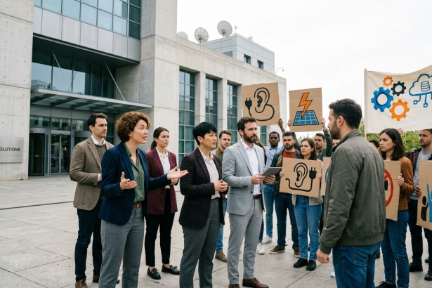 pro ai group confronts data center backlash