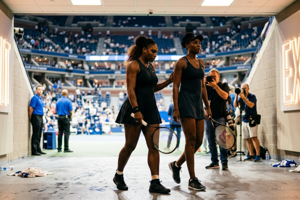 williams sisters exit us open doubles