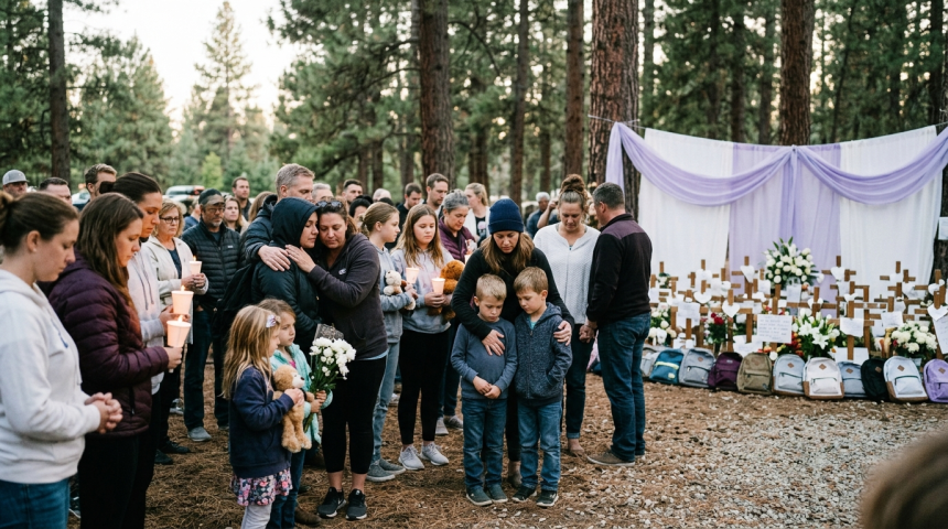 bend community mourns elementary school shooting