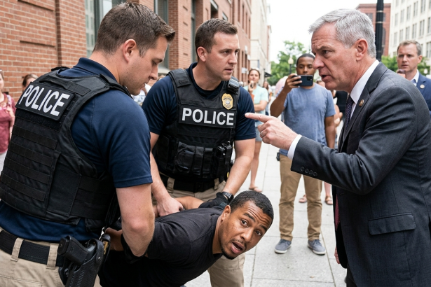 congressman says man pinned citizen