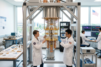 faster quantum computer development push