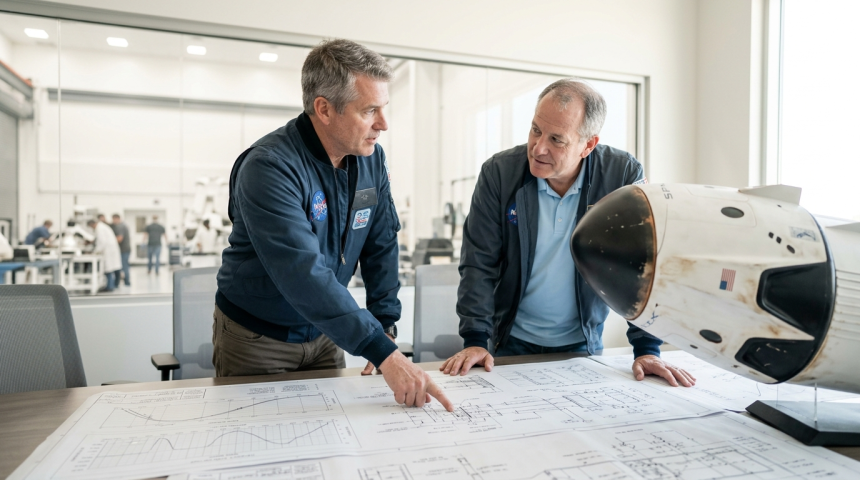 former astronauts assess spacex crew