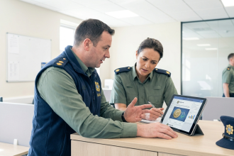 garda social accounts promote cryptocurrency