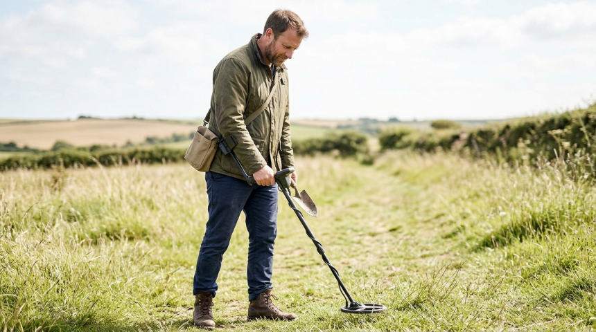 metal detecting offers break from screens