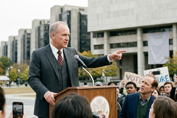 president defends complexes husted faces voters