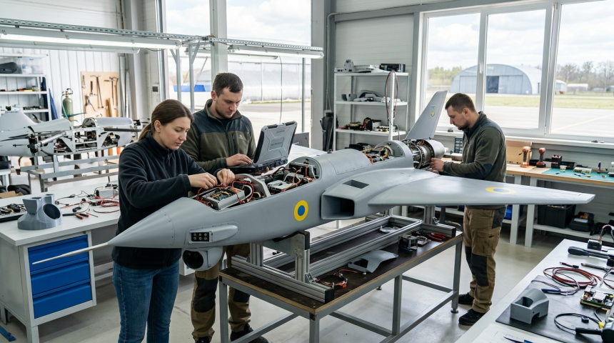 ukraine builds ai jet interceptors
