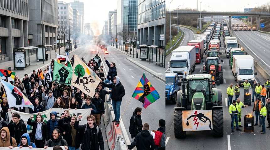 youth protests fuel blockades disrupt cities